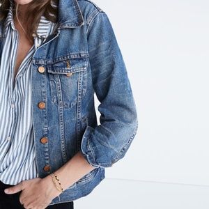 Madewell Womens Jean Jacket in Pinter Wash